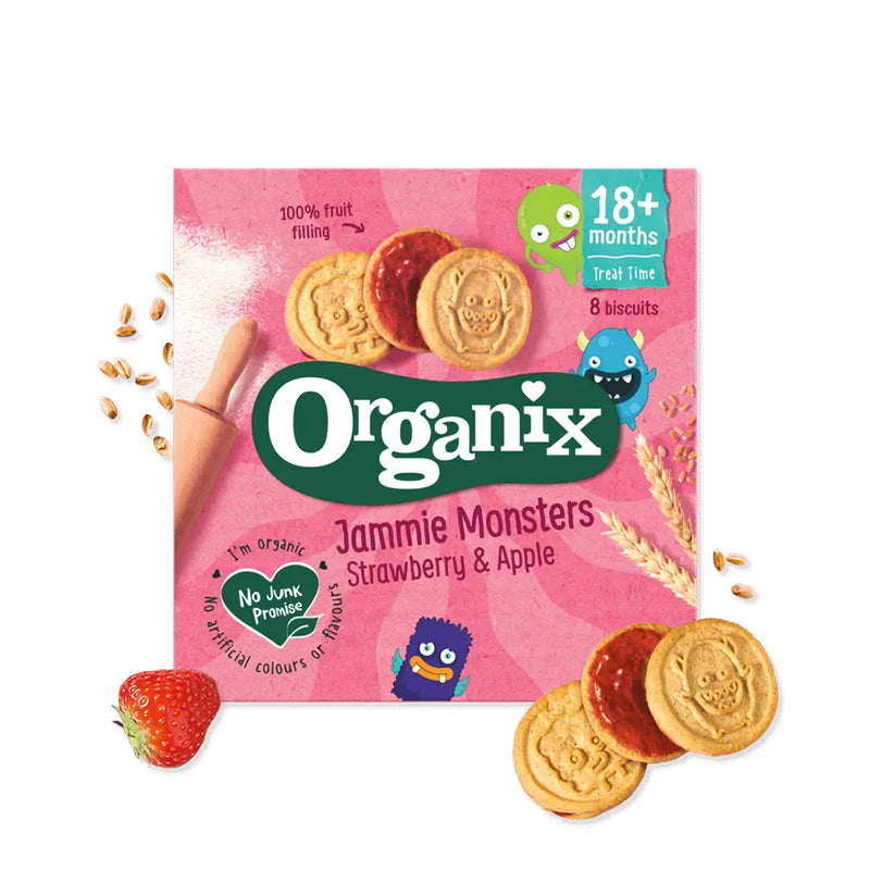 Organix Jammie Monsters Mermelada De Galletas 18M+
