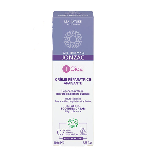 Tube Eau Thermale Jonzac +Cica crème réparatrice apaisante 100 ml