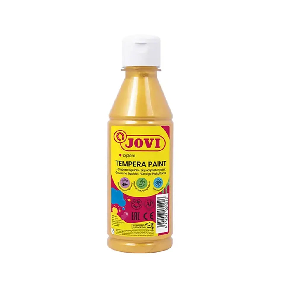 Jovi Gouache Liquide Basic 250ml - Metallic Or
