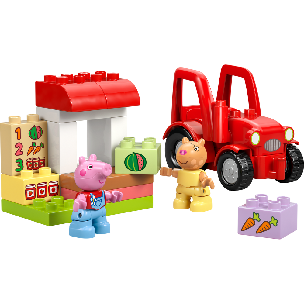 Lego Tractor and Market 2A+