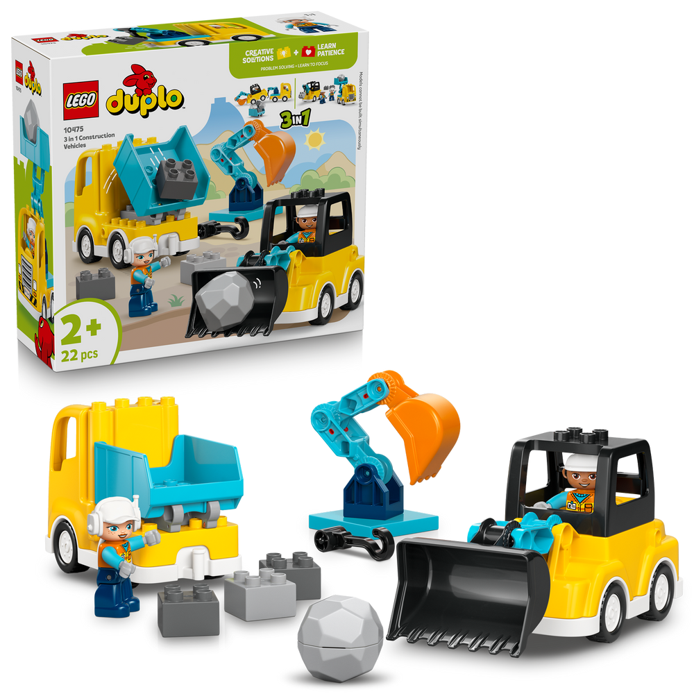 Lego 3 in 1 Construction Vehicles 2A+