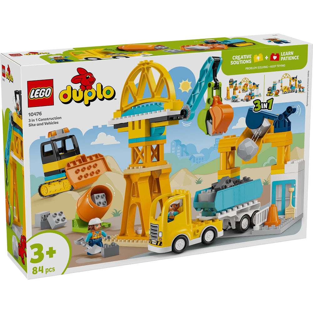 Lego 3 in 1 Construction Site and Vehicles 3A+