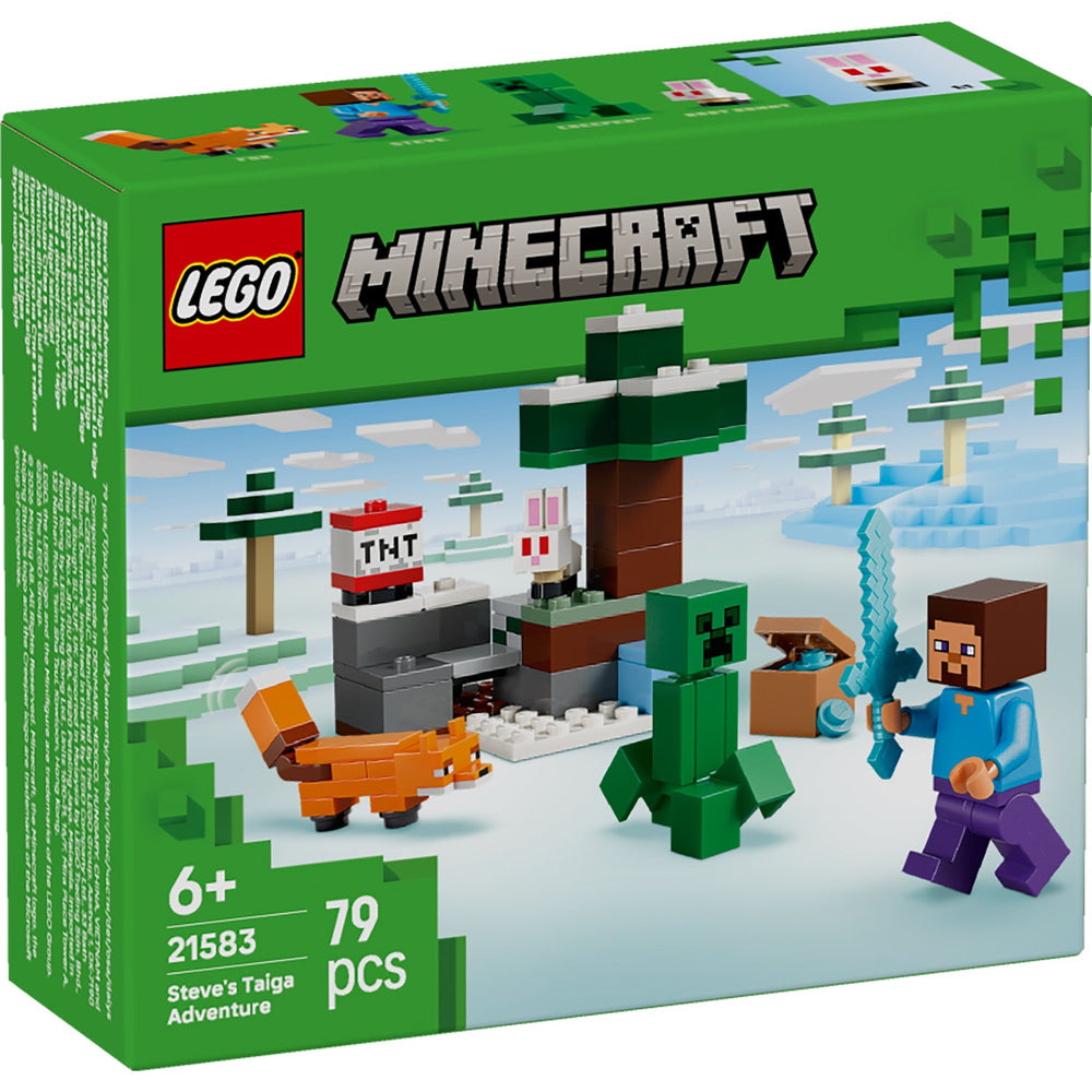 Lego Steve's Taiga Adventure 6A+