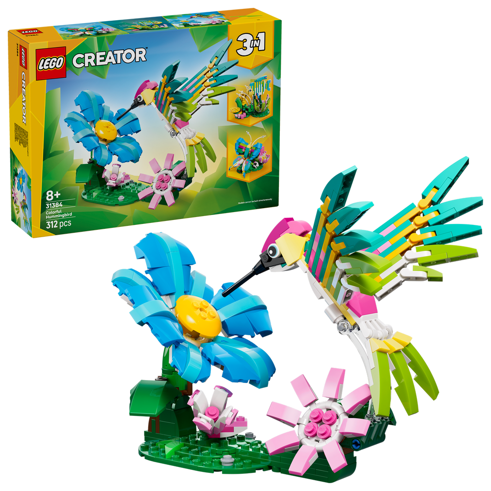 Lego Wild Animals: Colorful Hummingbird 8A+