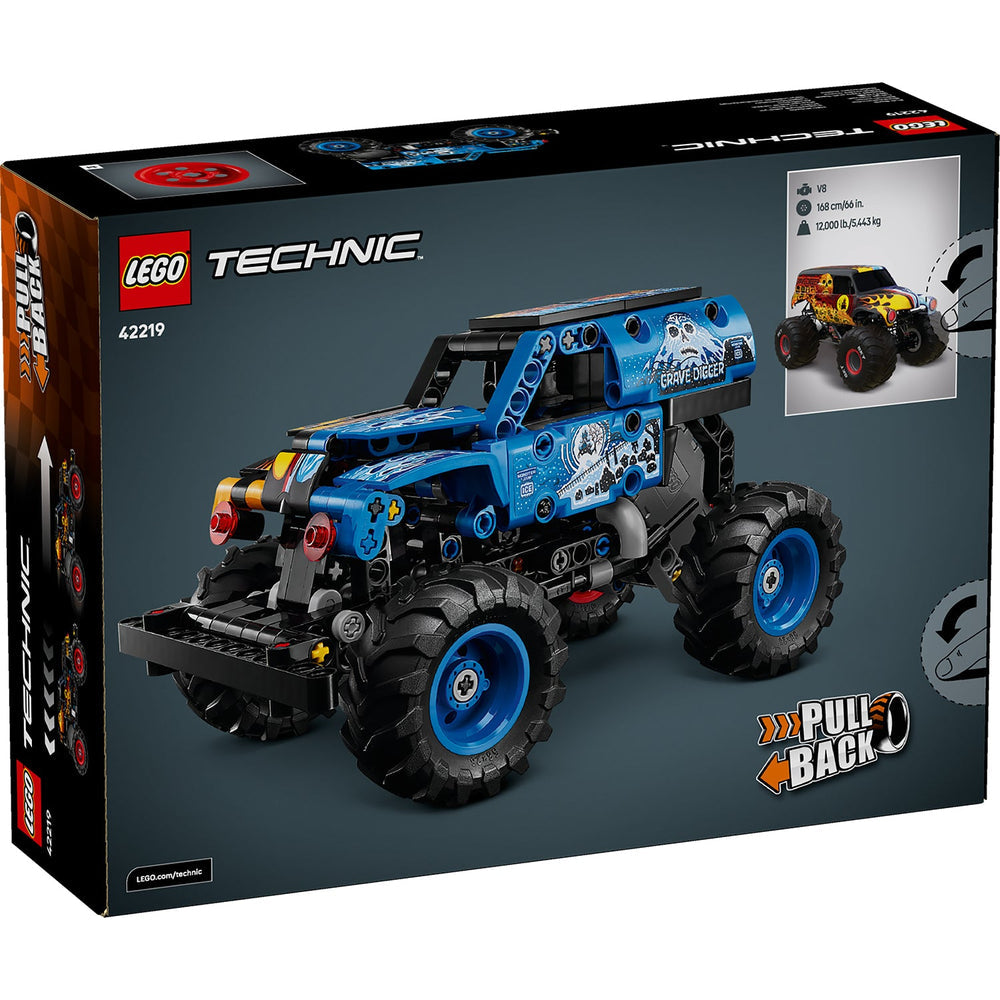 Lego Monster Jam Grave Digger Fire and Ice 7A+