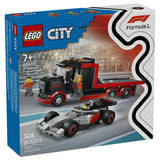 Lego F1 Display Truck with Audi F1 Race Car 7A+