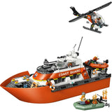 Lego Coast Guard Rescue Boat & Helicopter 7A+