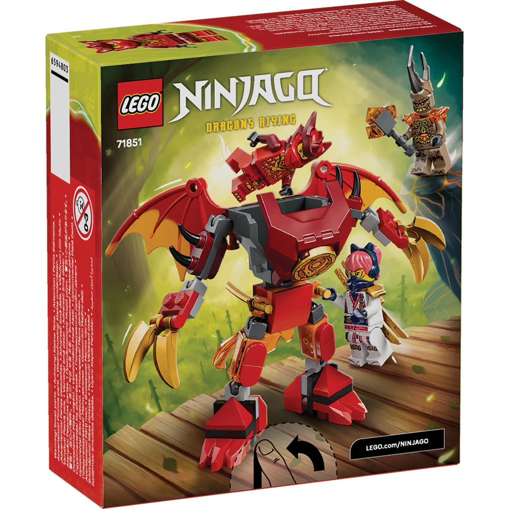 Lego Kai's Dragon Mech Battle Pack 6A+