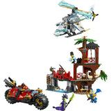 Lego Ninja Vehicle Tree House Battle 7A+
