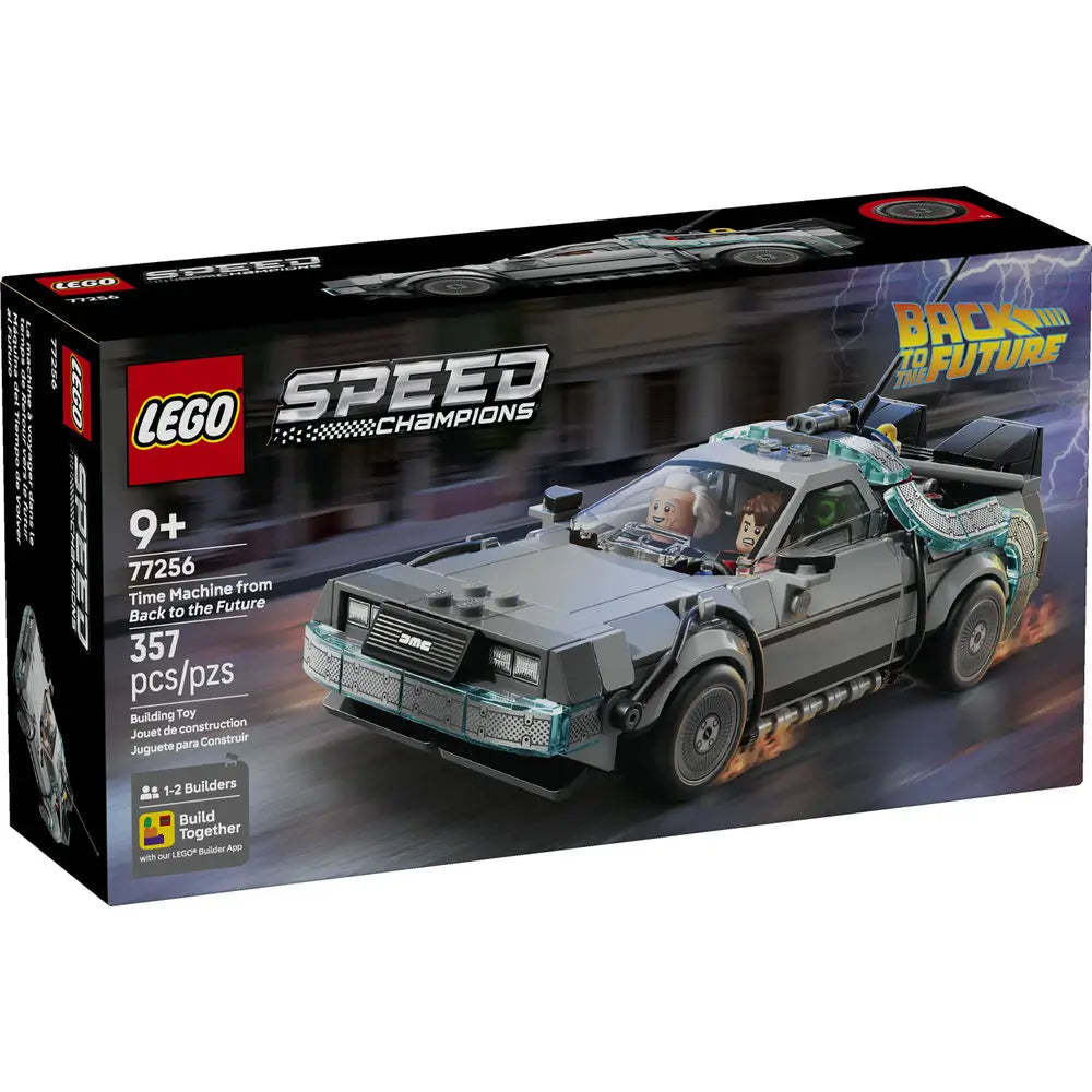 Lego Time Machine from Back to the Future 9A+