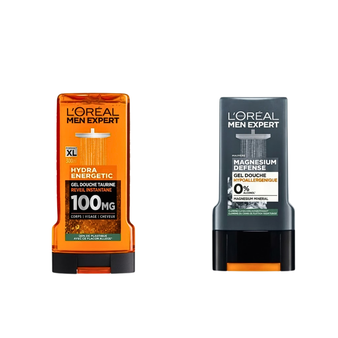 L'Oréal Paris Men Expert pack gel douche Magnesium et Hydra Energetic