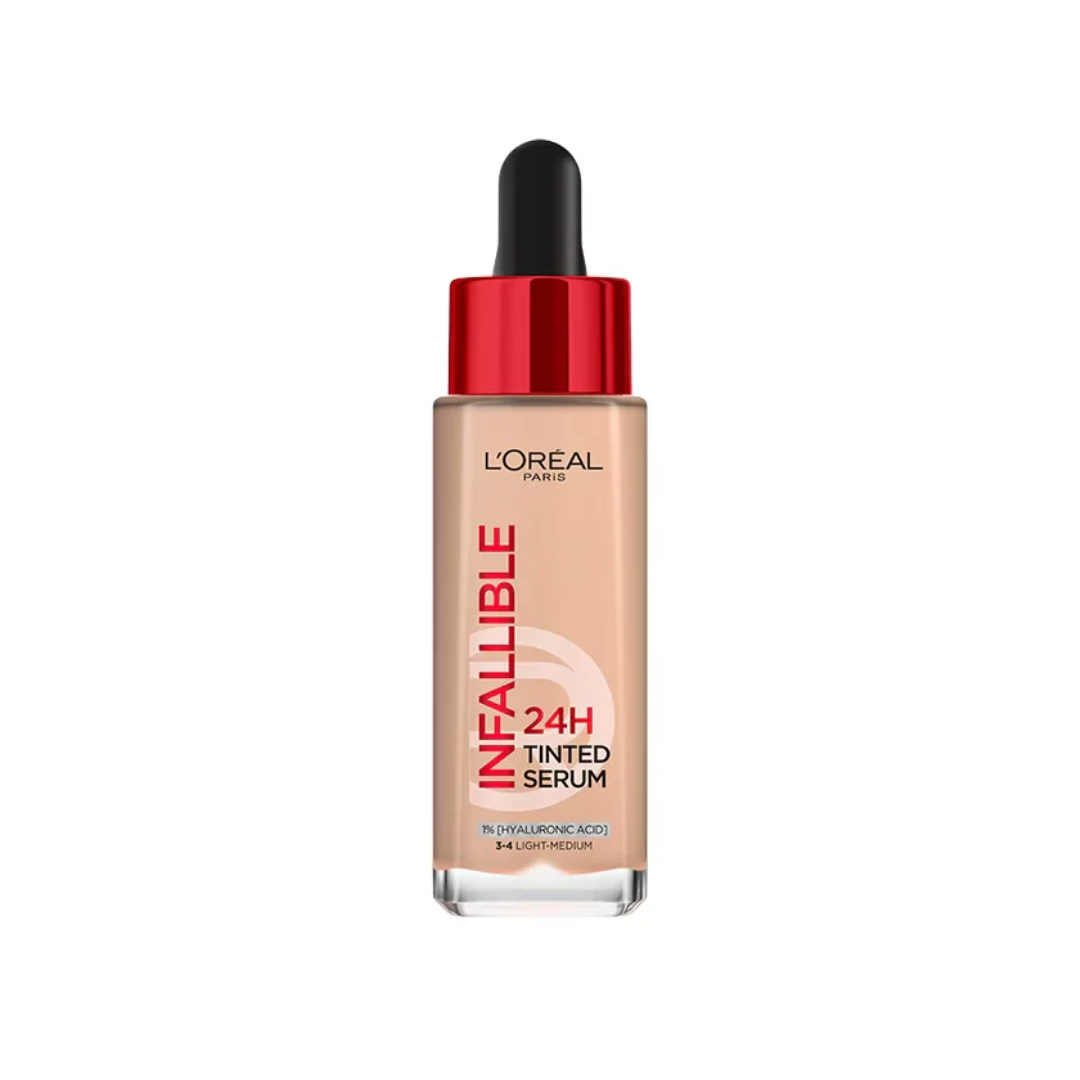 L'Oréal Paris Infaillible 24H sérum teinté 3-4 Light Medium 30 ml – flacon