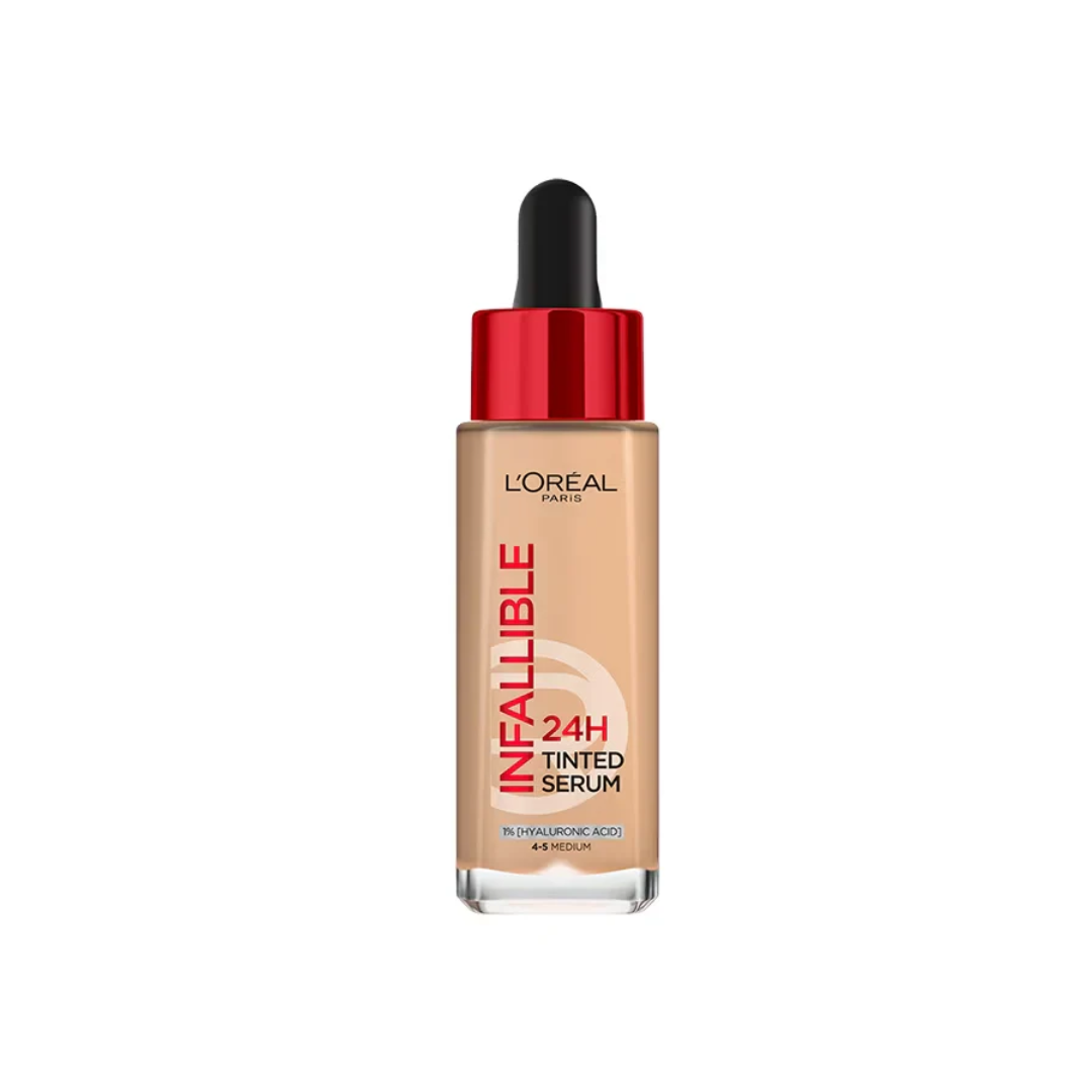 L'Oréal Paris Infaillible 24H sérum teinté 4-5 Medium 30 ml – flacon