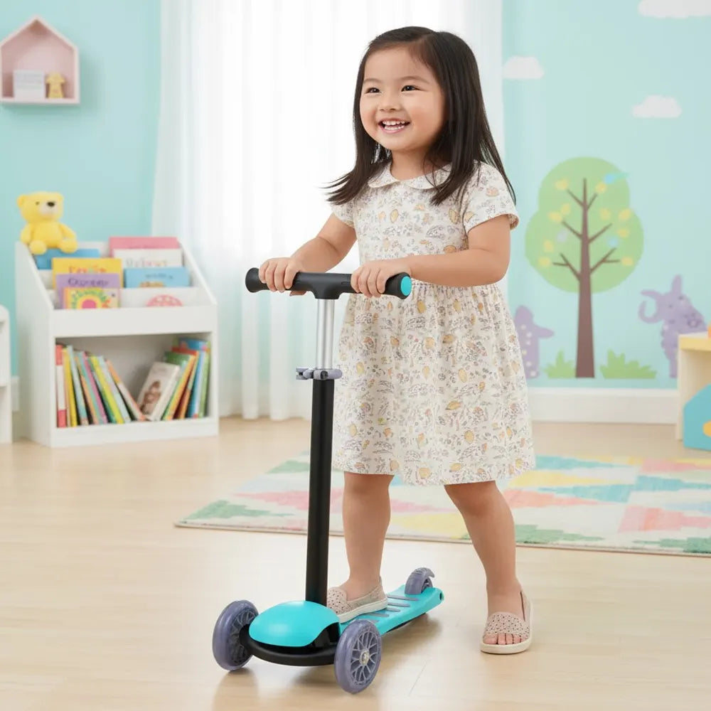 Lebei Trottinette Enfant 3 Roues - Bleu