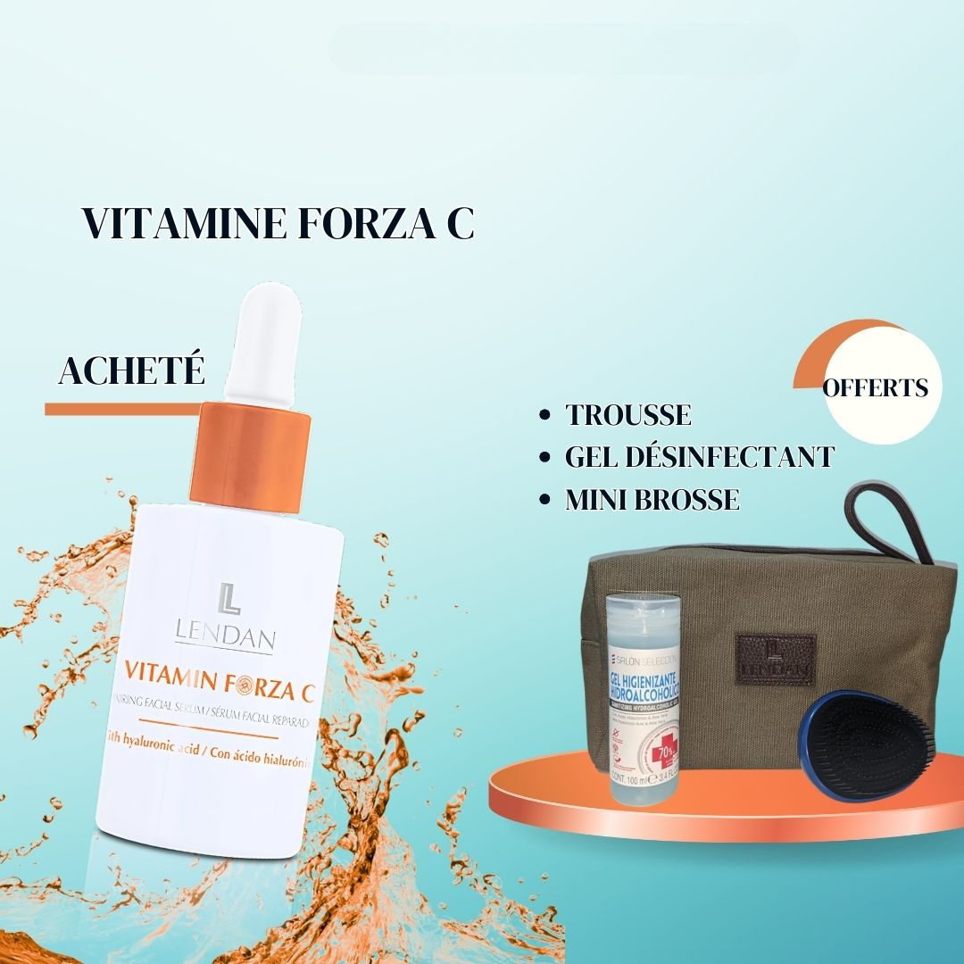 Lendan Vitamin Forza C sérum facial réparateur 30 ml – flacon