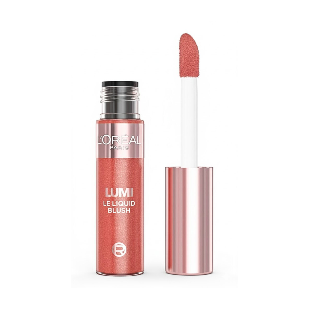 Blush liquide L'Oréal Paris Glotion teinte 630 Glowy True Rose