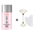 L'oreal Paris Glycolic Bright Serum & Glowing+Coffret Guasha Pack