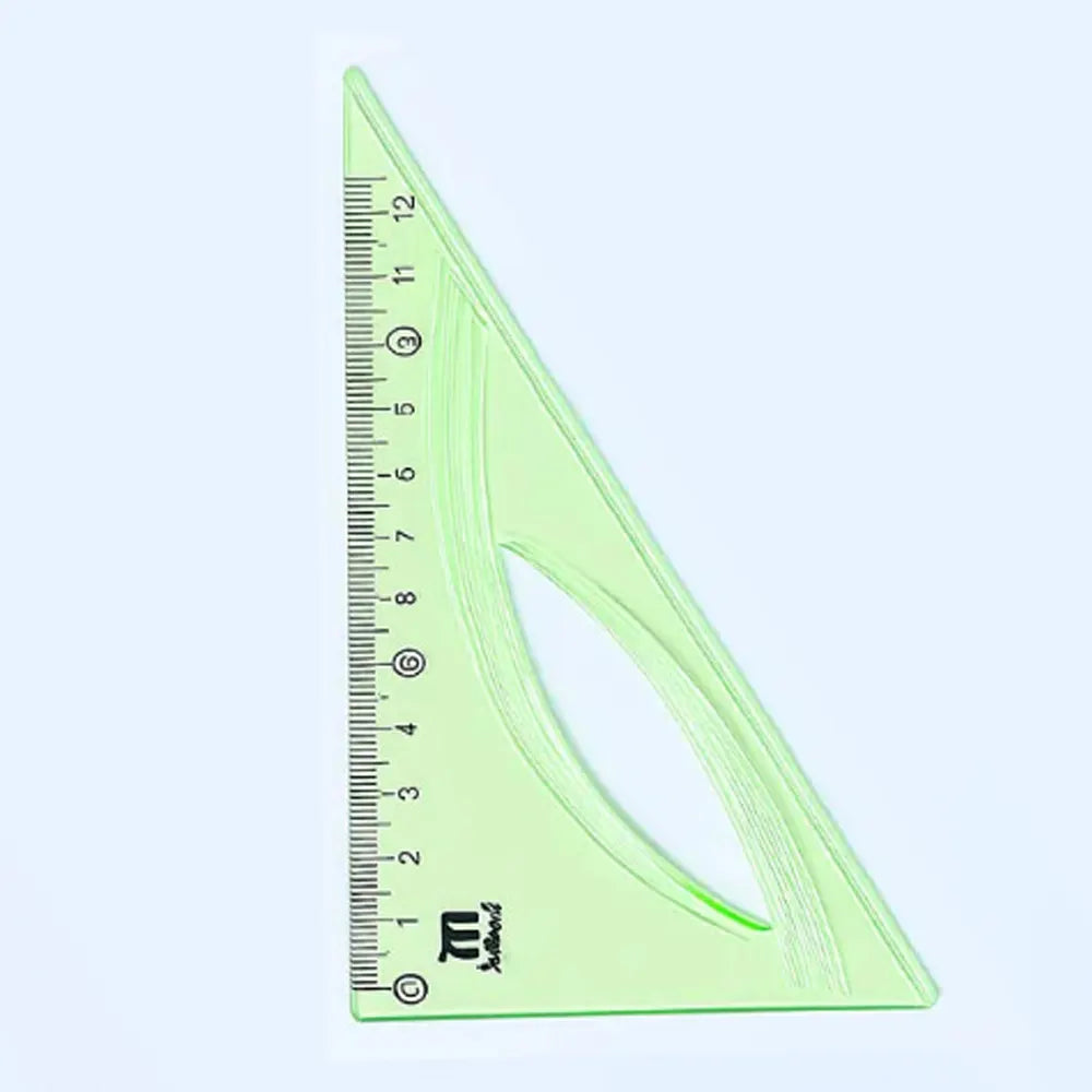 M.School Équerre en Plastique