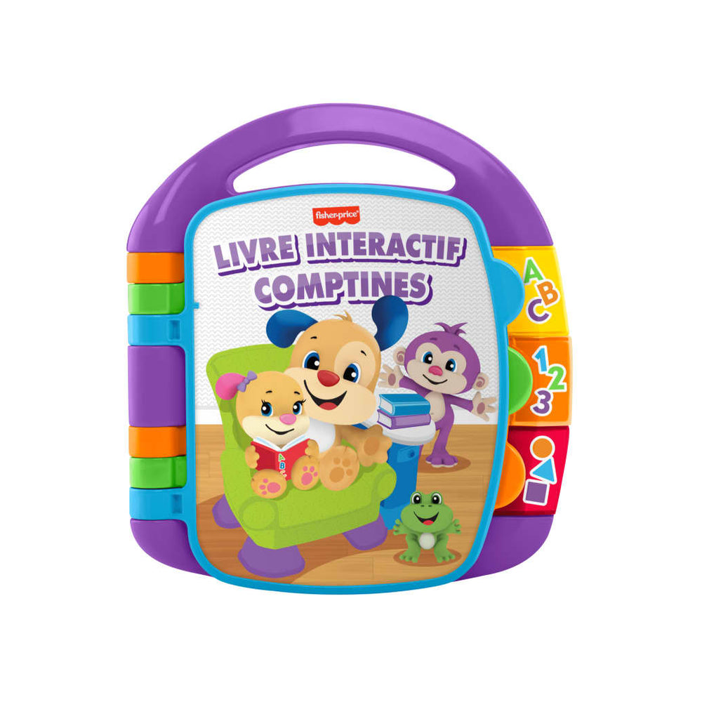 Fisher-Price Livre Interactif Comptines – 6M+