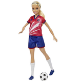 Mattel Barbie Poupée Footballeuse Blonde Maillot N°9 – 3A+