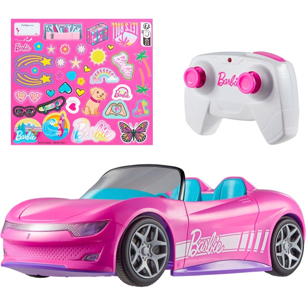Mattel Hot Wheels Cabriolet Radiocommandé Barbie – 4A+