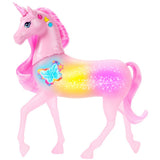 Mattel Barbie Sparkle Lights Licorne Interactive Lumières et Sons – 3A+