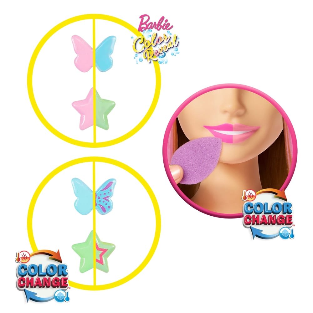 Mattel Barbie Tête à Coiffer Blonde avec Accessoires – 3A+