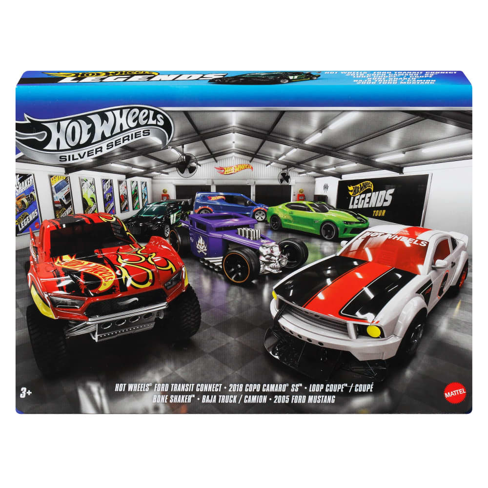 Mattel Hot Wheels Multipack Legends 6 Véhicules – 3A+