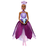 Mattel Barbie Petal Pop Poupée Parfumée Violette Robe Mauve – 3A+