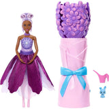 Mattel Barbie Petal Pop Poupée Parfumée Violette Robe Mauve – 3A+