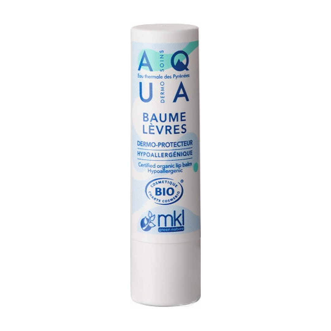 Baume lèvres dermo-protecteur bio MKL Aqua en stick 4 g