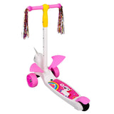 Patinete Infantil de 3 Ruedas Unicornio Blanco - +3A