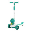 Trottinette Enfant 3 Roues Thème Dinosaure Vert - 3A+