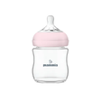 Biberon Mammia Natural Feeling 120 ml coloris rose