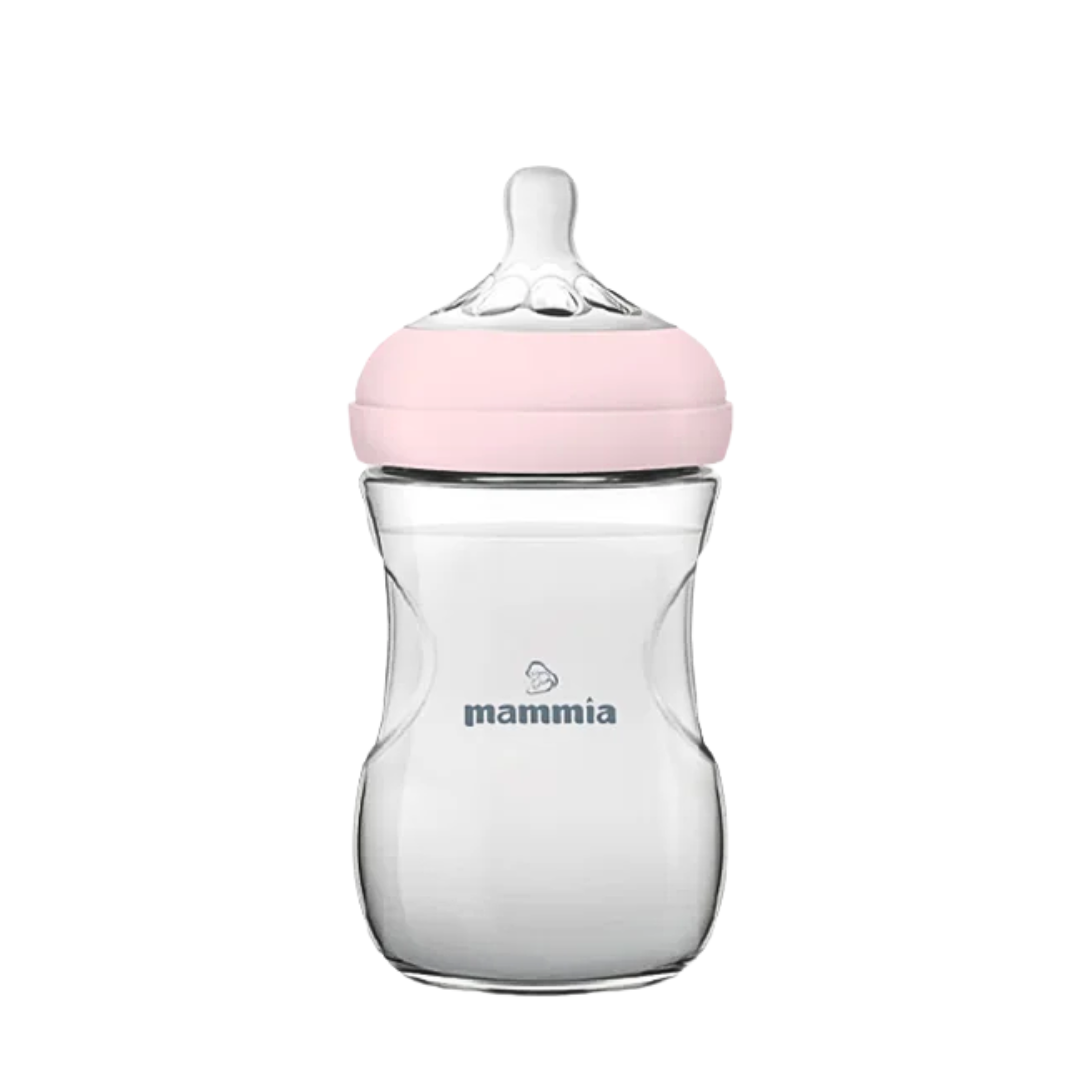 Mammia biberon Natural Feeling 240 ml rose