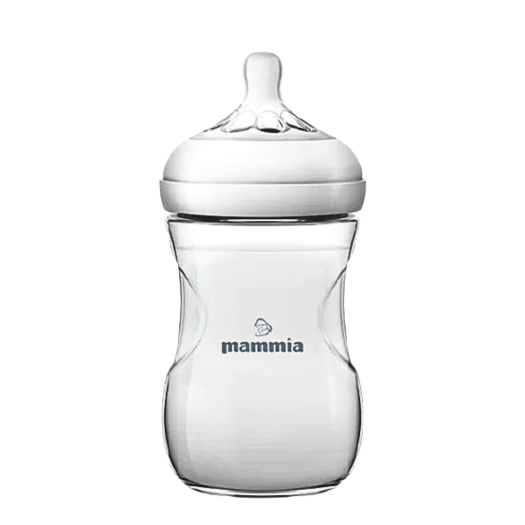 Mammia biberon Natural Feeling 240 ml blanc