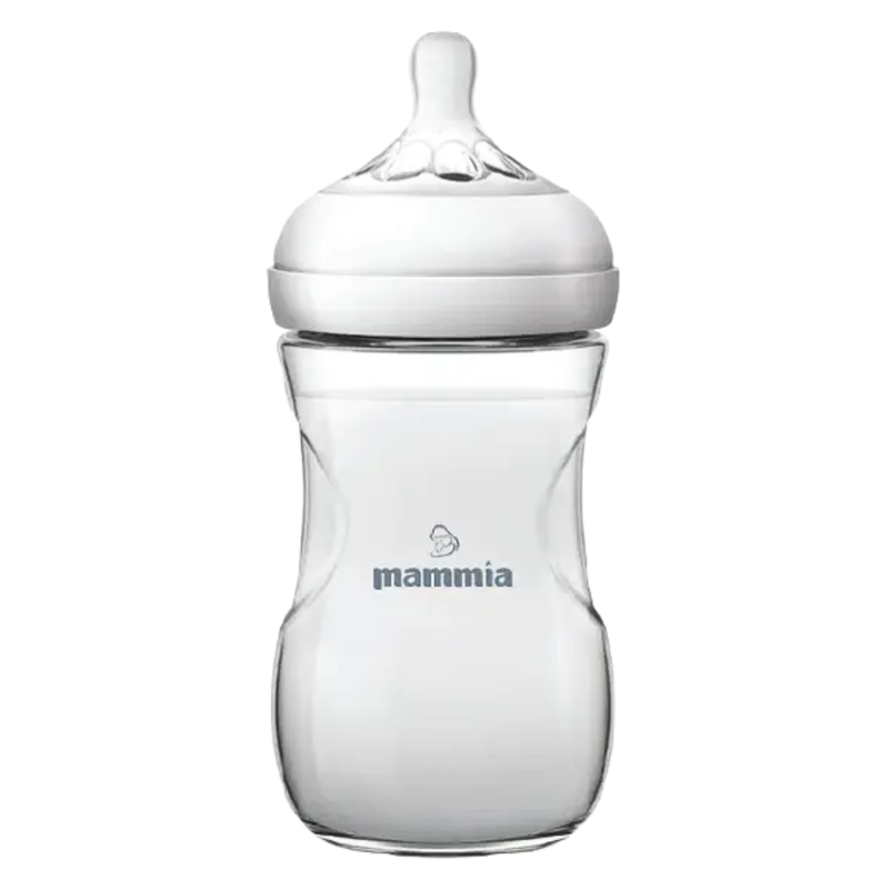 Mammia Biberon Natural Feeling 330ml Blanc