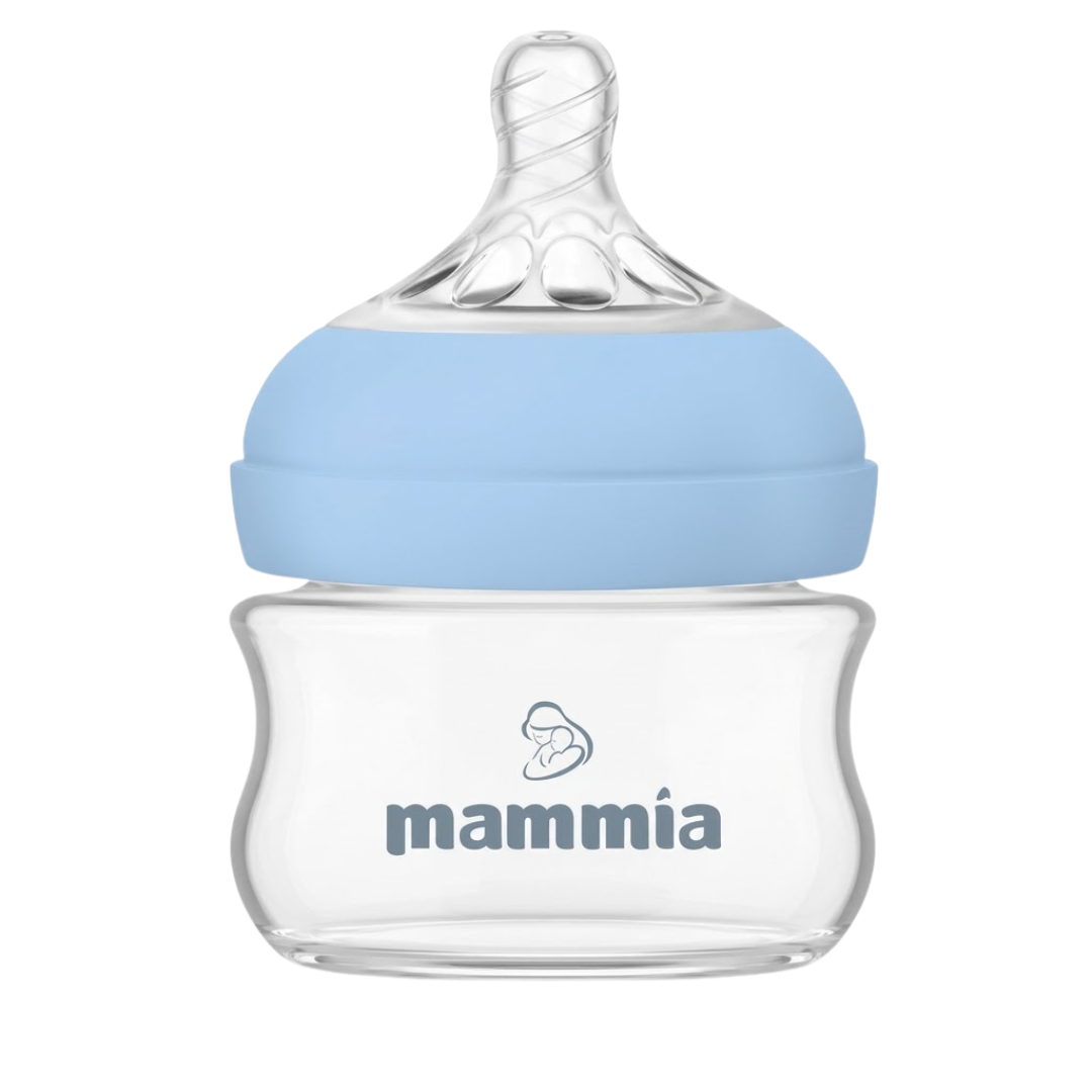 Mammia Biberon Natural Feeling Bleu 90ml