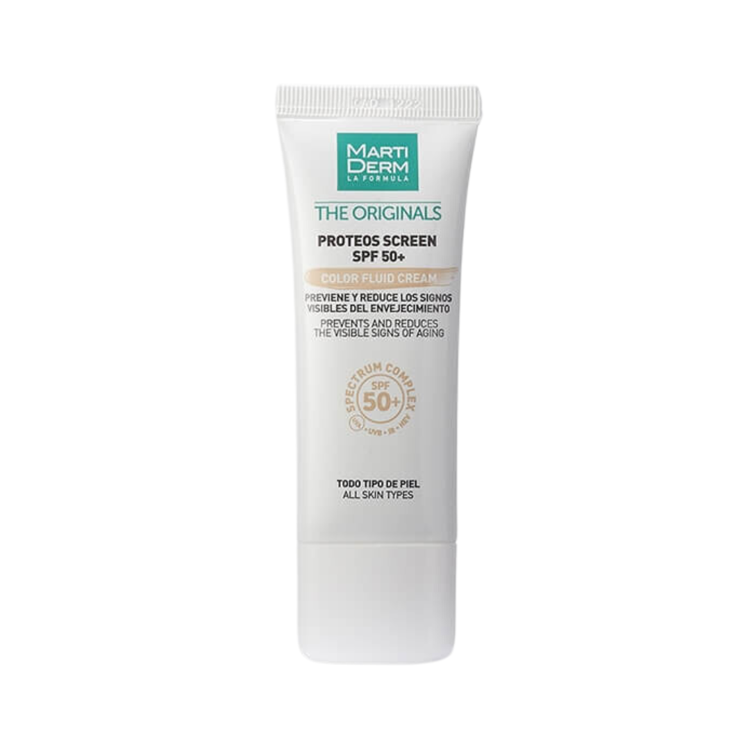 Martiderm Proteos Screen Color Fluid Cream Spf50+ 40ml