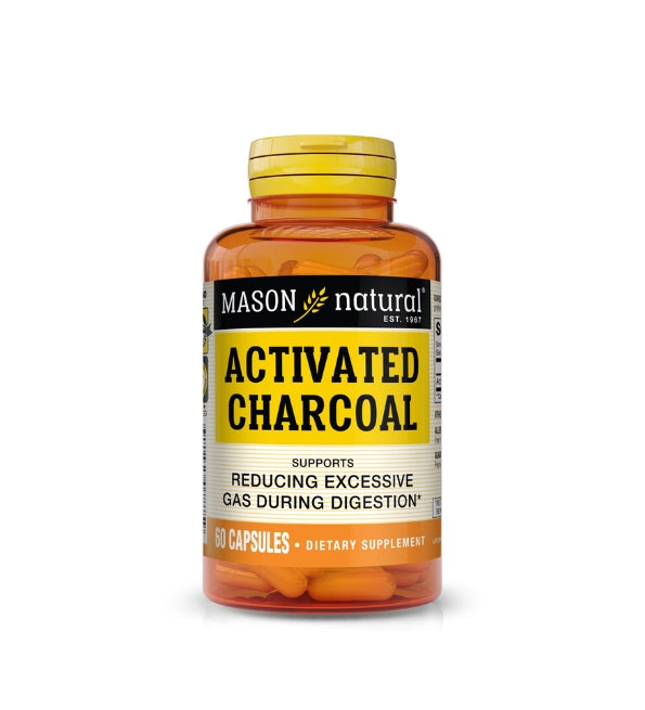 Mason Natural Carbón Activado 60 cápsulas 787-60