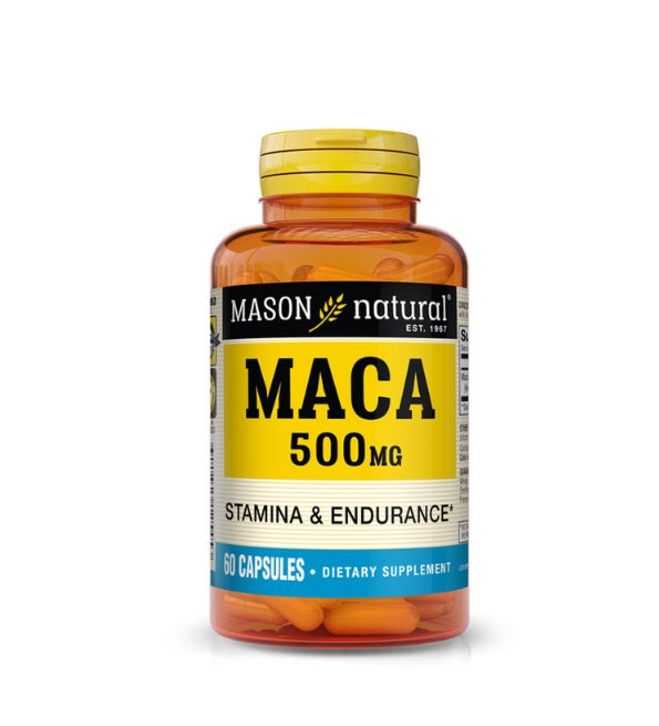 Mason Natural Maca 500mg 60 Cápsulas 1254-60