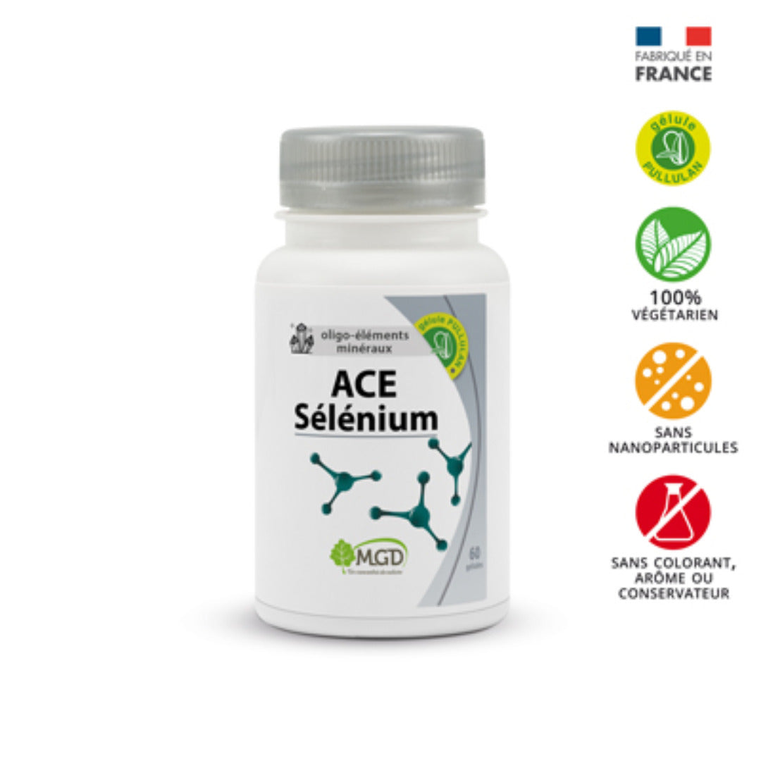 MGD Nature ACE Sélénium 60 gélules – visuel du produit