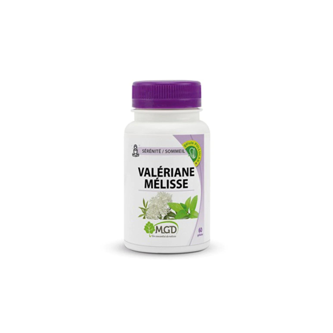 Mgd Nature Valériane et Mélisse - 60 Gélules