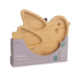 Miniland Assiette en Bois - Oiseau