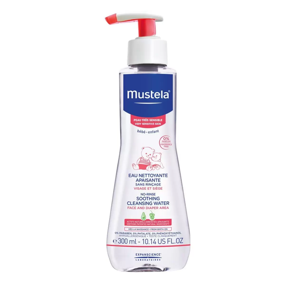 Mustela Agua Limpiadora Calmante 300 ml