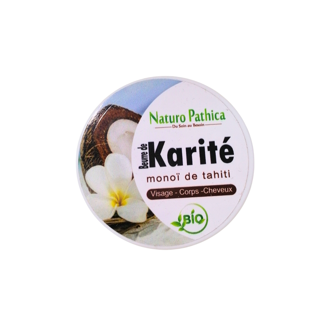 Naturo Pathica Beurre de Karité Monoï de Tahiti 250 g