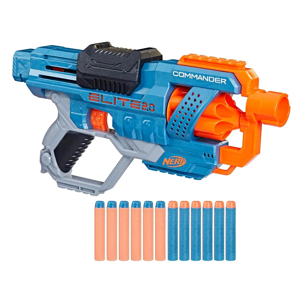 Nerf Elite 2.0 Commander RD-6 Dart Blaster - 8Y+