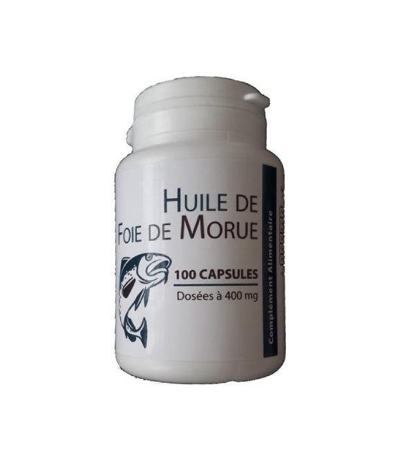 GPH Diffusion huile de foie de morue 100 capsules - flacon