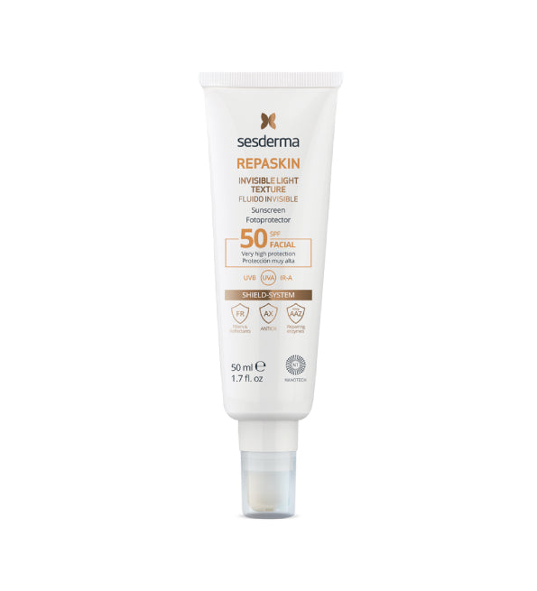 Sesderma Repaskin Fluide Invisible SPF50 50 ml – flacon de protection solaire visage