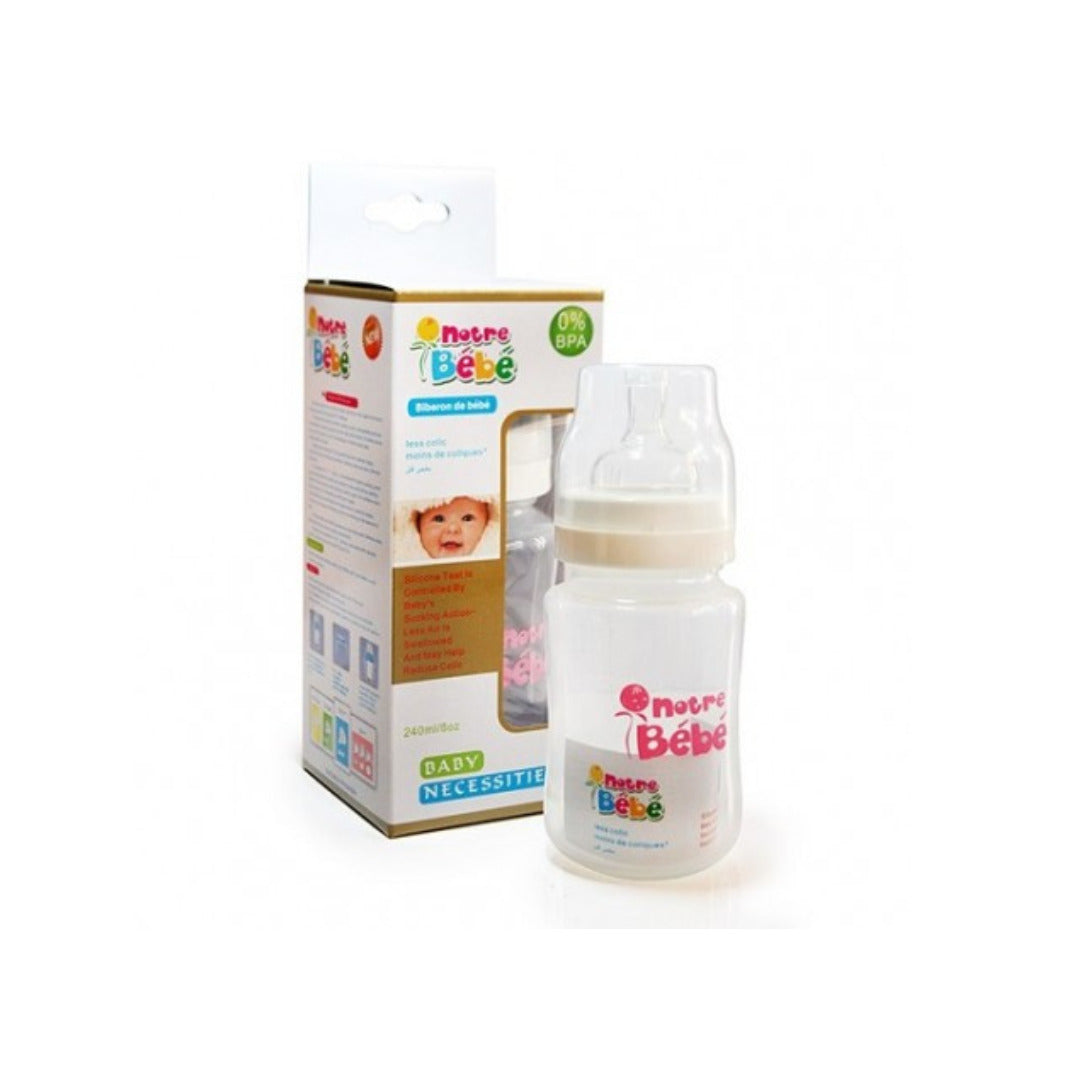 Notre Bébé Biberon Opaque GM +3 mois 240 ml